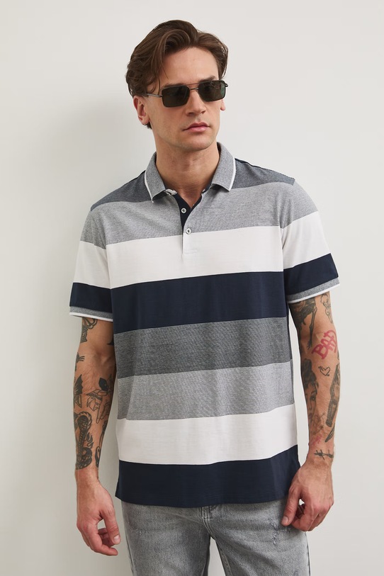 Polo tričko Medicine RW25-POM102 tmavomodrá RS26