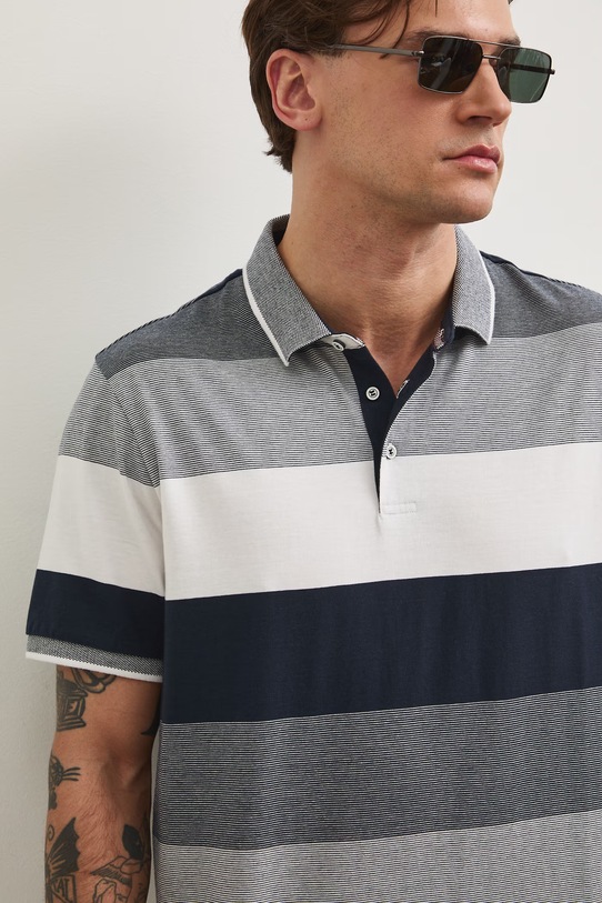 Polo tričko Medicine tmavomodrá RW25-POM102