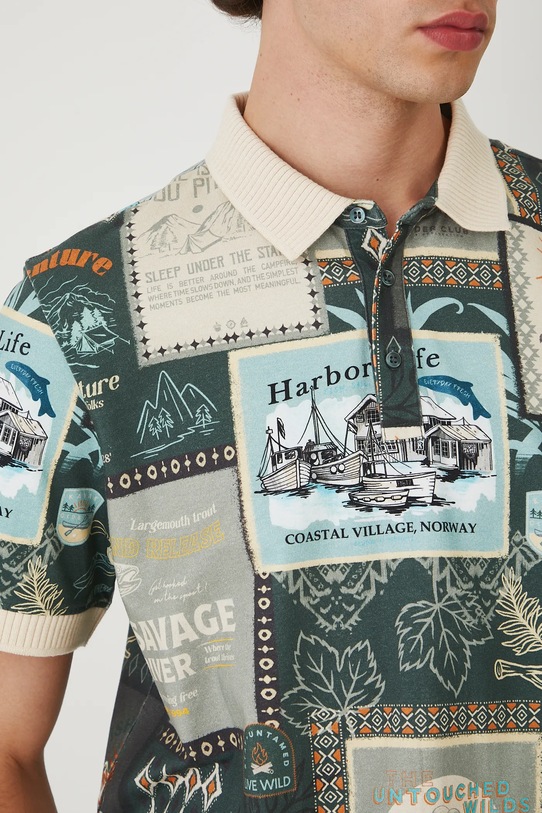 Medicine polo RW25.POM203 multicolor