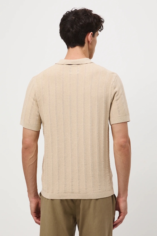 Odzież Medicine polo bawełniane RW25-POM302 beżowy