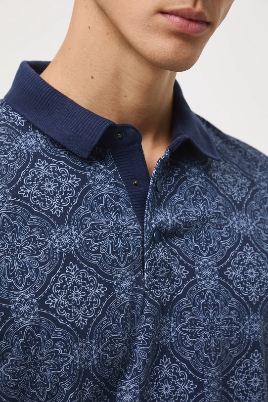 Medicine polo bawełniane RW25-POM303 granatowy