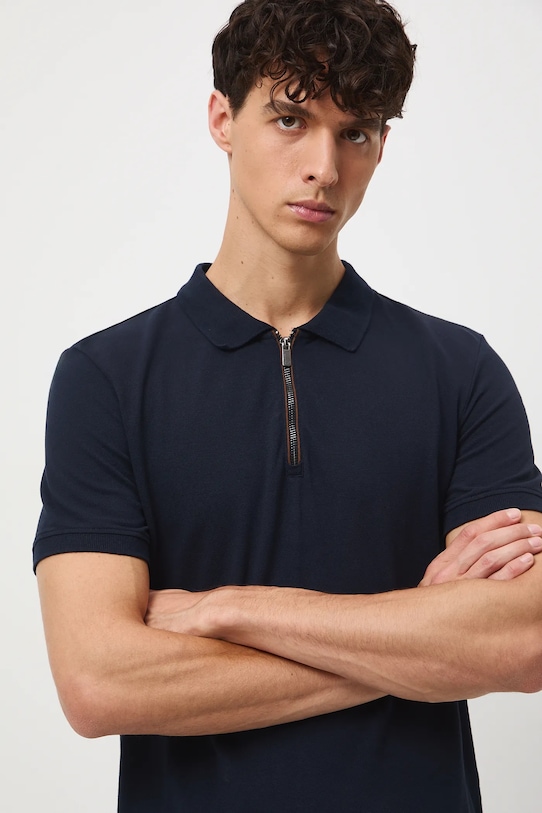 Medicine tricou polo bleumarin RW25-POM404