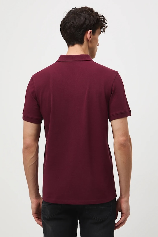 Polo tričko Medicine RW25-POM404 burgundské RW25