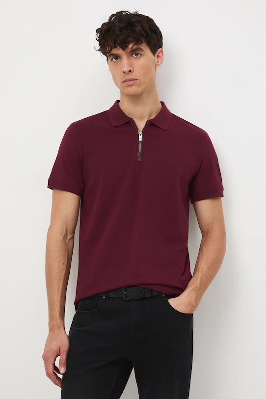 Oblečenie Polo tričko Medicine RW25-POM404 burgundské