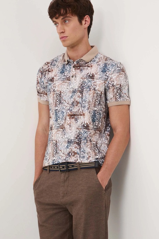 Polo tričko Medicine RW25-POM700 béžová RW25