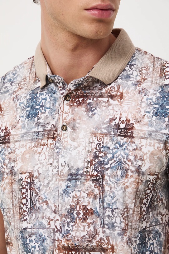 Polo tričko Medicine RW25-POM700 béžová