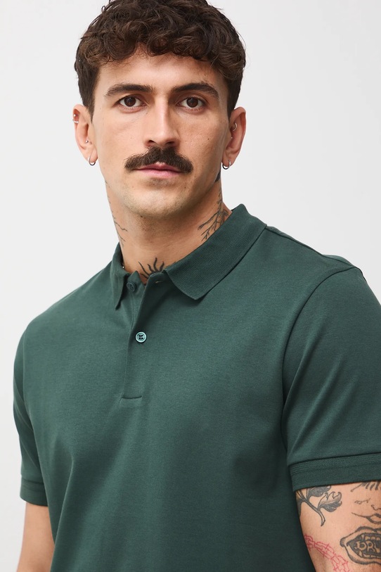 Medicine polo bawełniane zielony RW25-POMB16