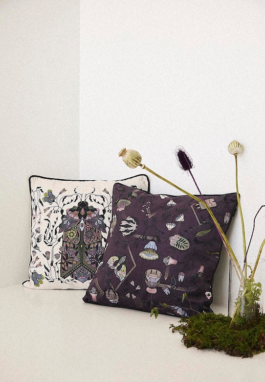 Poszewka dekoracyjna na poduszkę wzorzysta 45 x 45 cm (2-pack) multicolor RW25-PSU404