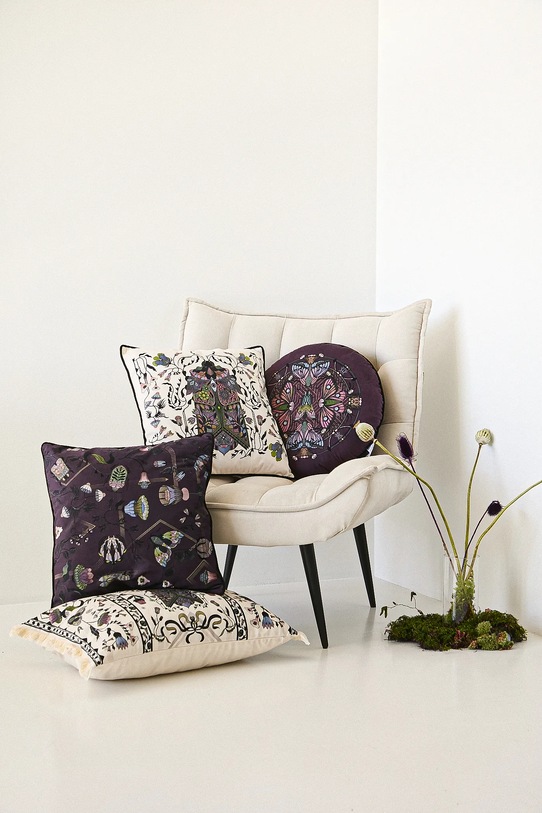 Poszewka dekoracyjna na poduszkę wzorzysta 45 x 45 cm (2-pack) RW25-PSU404