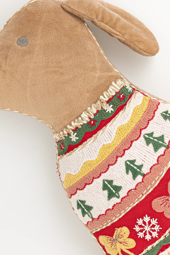 Nappali és hálószoba Medicine karácsonyi díszpárna RW25-PSU816 bézs