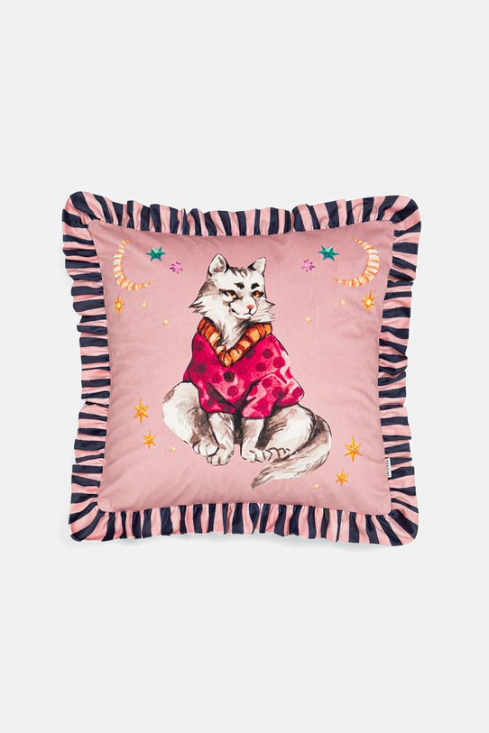 Dekoratívna obliečka na vankúš vzorované 45 x 45 cm viacfarebná RW25-PSU825