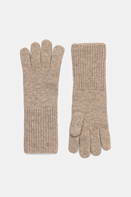 Medicine rękawiczki z domieszką wełny beżowy RW25-RED706