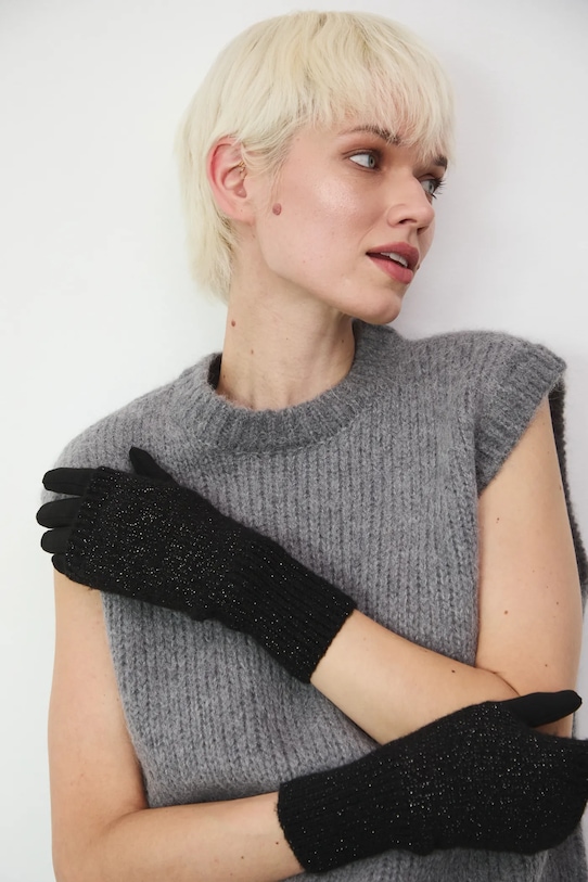 Medicine rękawiczki pozostałe czarny RW25-RED712