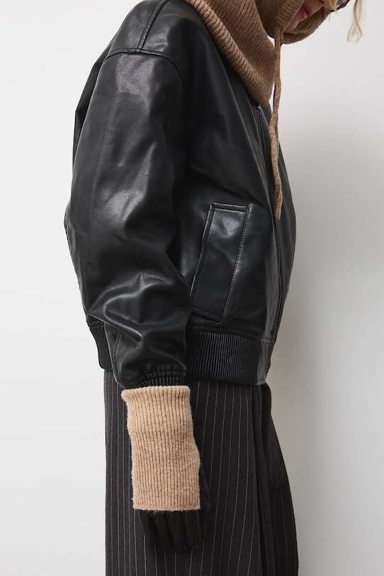 Medicine manusi de piele bej RW25-RED800