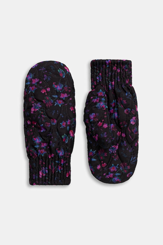 Rękawiczki damskie wzorzyste wzorzyste multicolor RW25-RED902