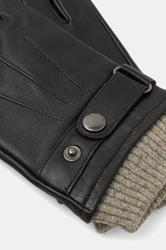 Akcesoria Medicine rękawiczki skórzane RW25-REM704 brązowy