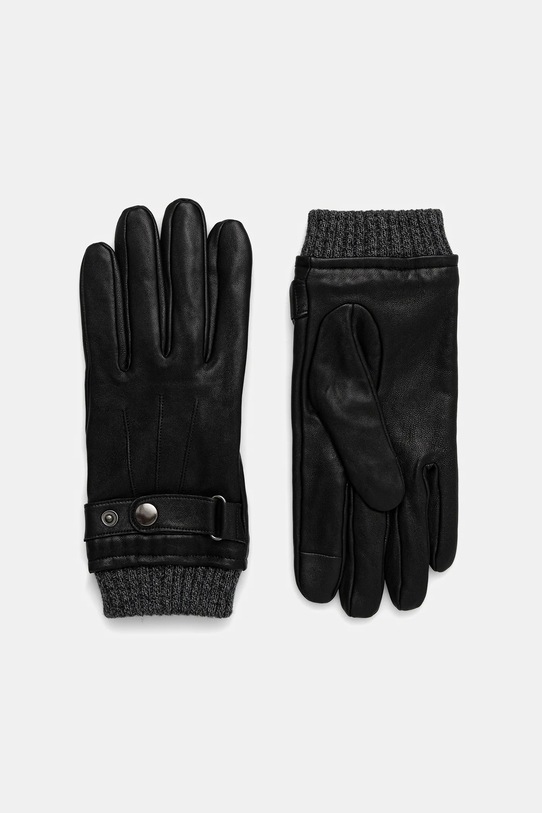 Medicine rękawiczki skórzane RW25-REM707 czarny RW25