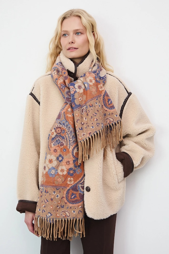 Μεγάλο κασκόλ Medicine πολύχρωμο RW25-SAD609