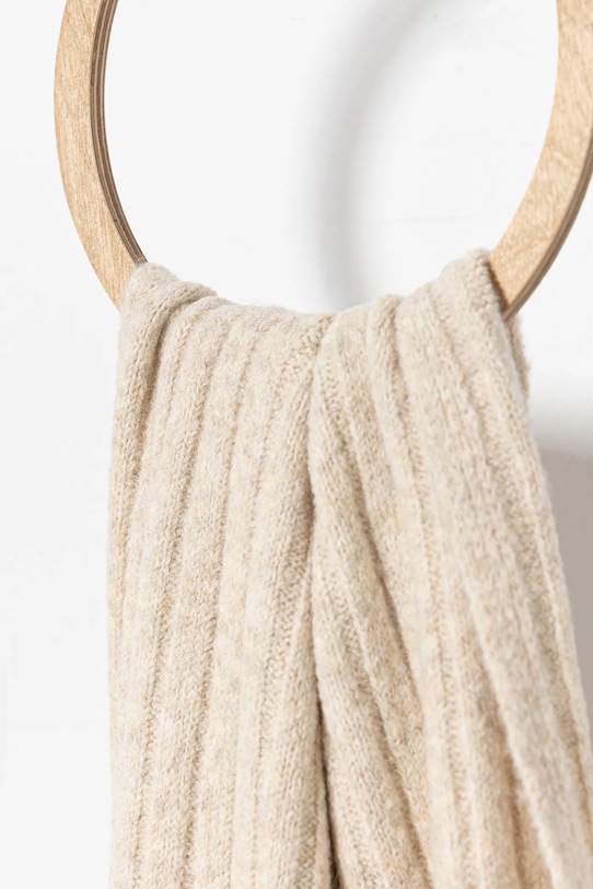 Akcesoria Medicine szal z domieszką wełny RW25-SAD700 beżowy