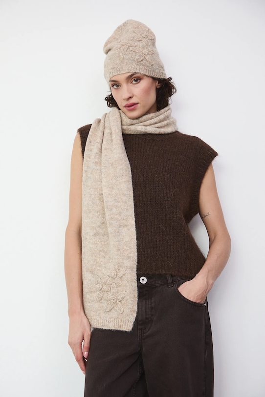 Medicine szal RW25-SAD901 beżowy