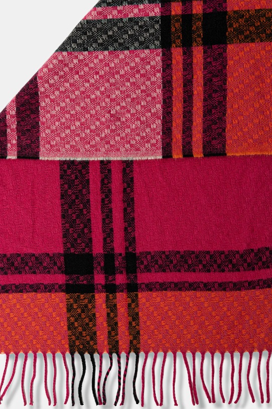 Šál károvaná s viskózou RW25-SAD907 viacfarebná RW25