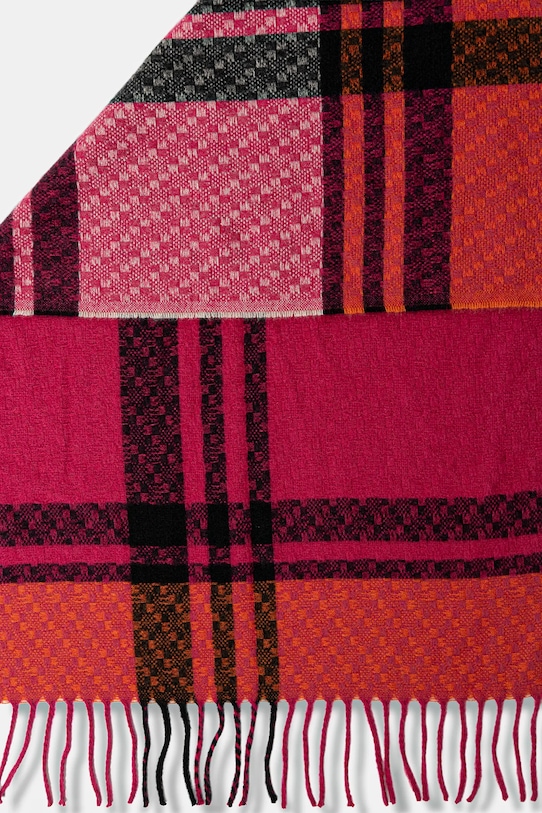 Šál károvaná s viskózou RW25-SAD907 viacfarebná RW25