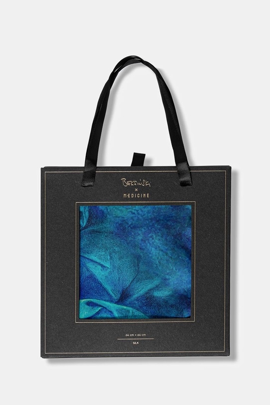 Chusta jedwabna damska z kolekcji Zdzisław Beksiński x Medicine multicolor RW25-SADA50