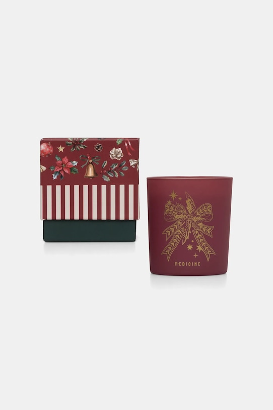 Medicine świeca zapachowa sojowa bordowy RW25-SCU802