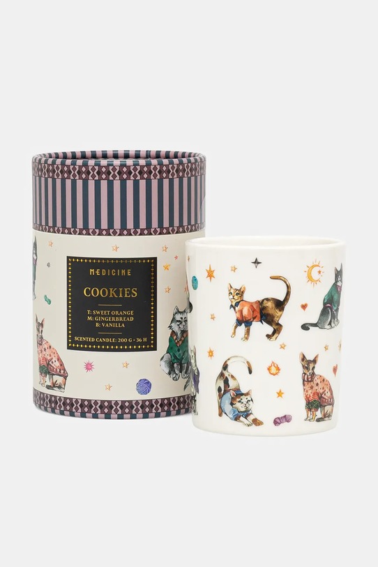 Świeca zapachowa Cookies beżowy RW25-SCU804