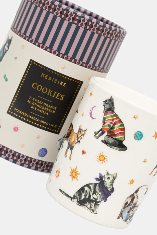 Akcesoria Świeca zapachowa Cookies RW25-SCU804 beżowy