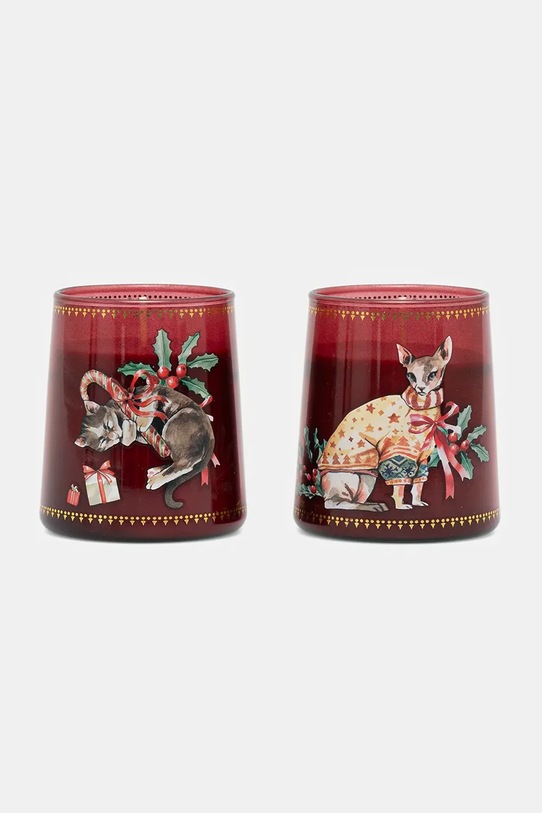 Vonná sviečka Chocolate Orange (2-pack) burgundské RW25-SCU806