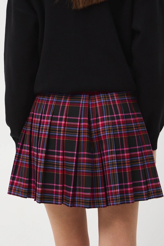 Odzież Spódnica damska mini w kratę RW25-SDD603 multicolor