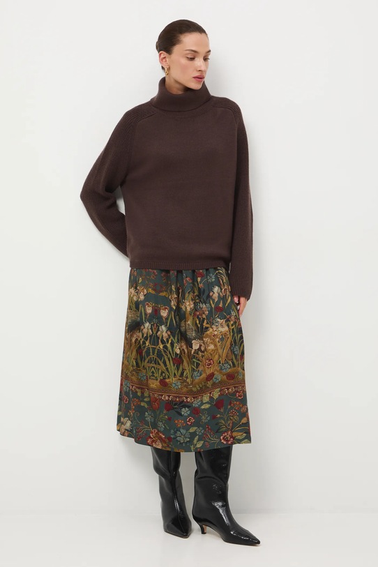 Odzież Spódnica damska z kolekcji Zamek Królewski na Wawelu x Medicine RW25-SDD856 multicolor