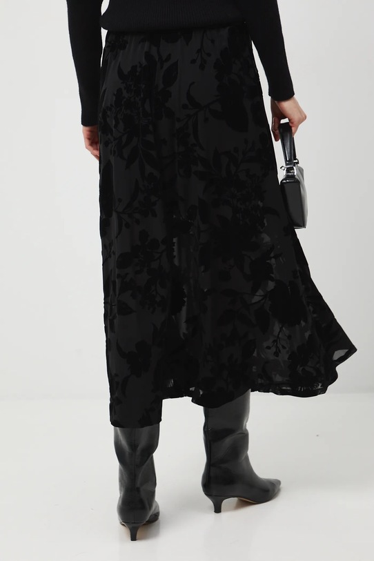 Oblečenie Sukňa maxi vzorovaná RW25-SDDA06 čierna