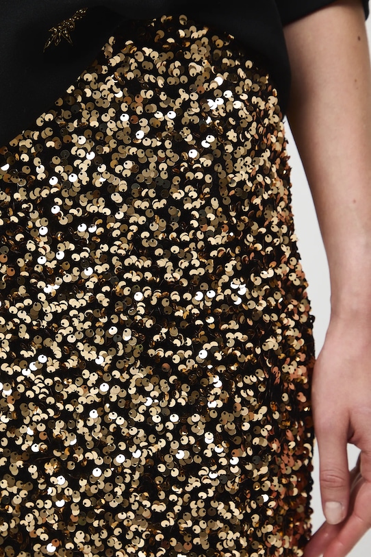 Medicine spódnica RW25-SDDA08 złoty