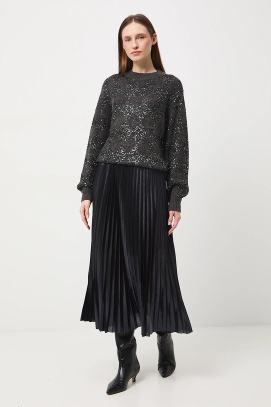 Medicine spódnica midi granatowy RW25-SDDB06