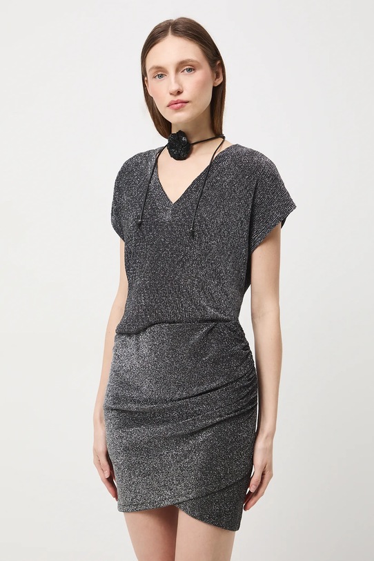 Medicine spódnica dzianina szary RW25-SDDB07