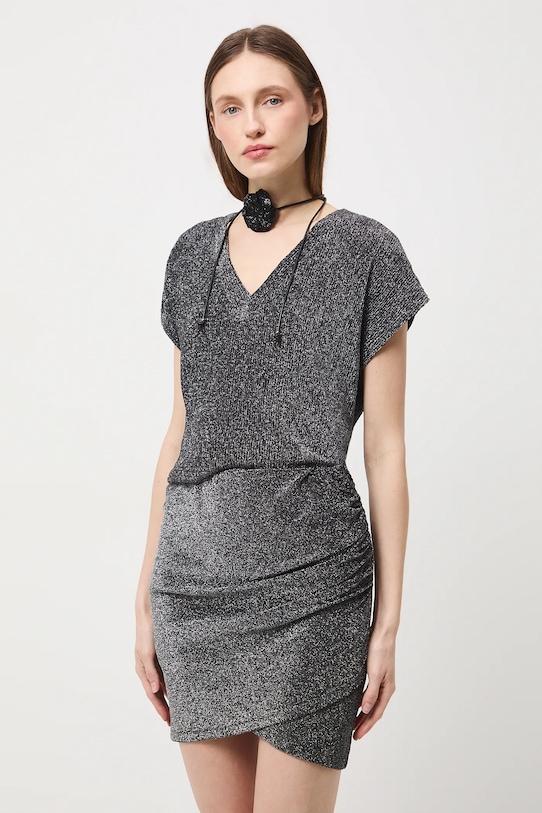 Medicine spódnica dzianina szary RW25-SDDB07