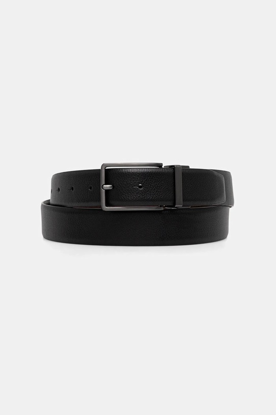 Lifestyle Medicine pasek skórzany z wymiennymi klamrami RW25-SEU807 czarny