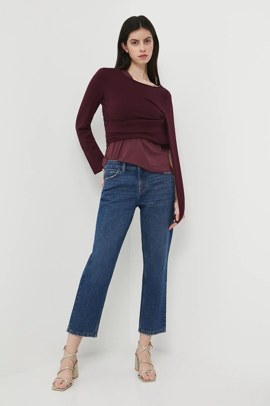 Medicine jeansy bawełniane RW25-SJD010 niebieski RS26