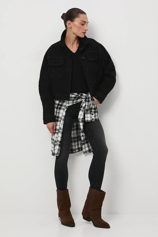 Medicine jeansy RW25-SJD031 czarny RW25