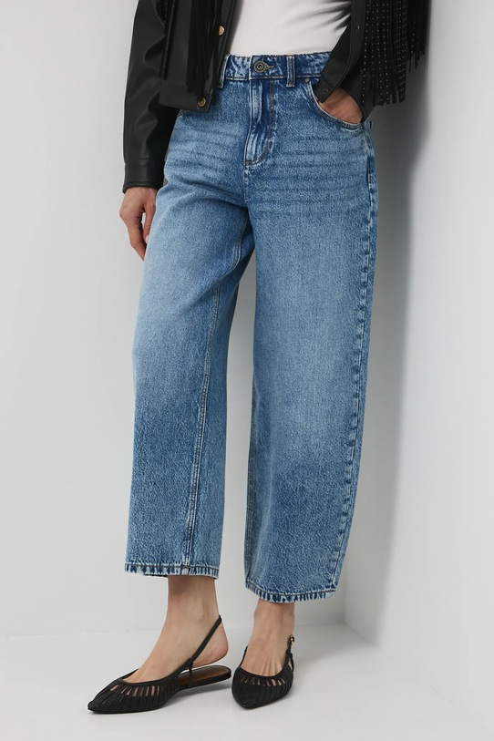 Medicine blugi din bumbac albastru RW25-SJD312