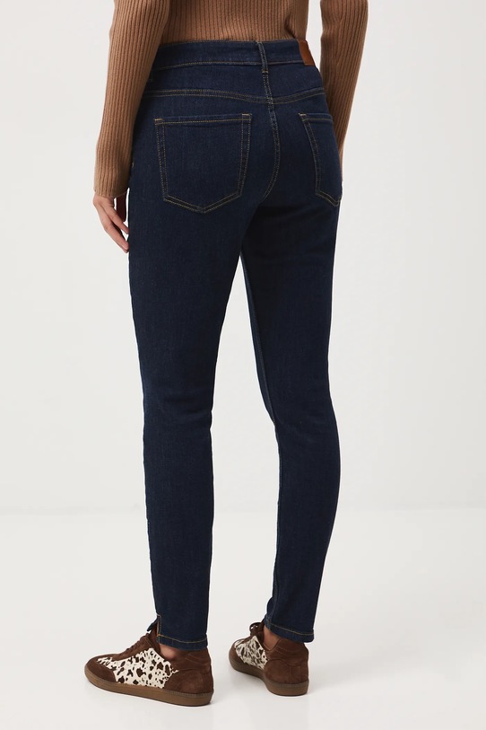 Odzież Jeansy damskie slim gładkie RW25-SJD500 granatowy