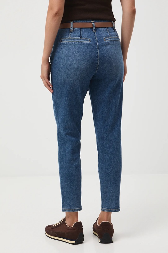 Odzież Jeansy damskie carrot z paskiem RW25-SJD507 niebieski