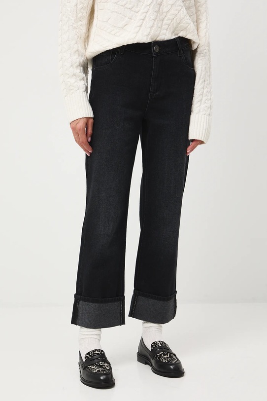 Medicine jeansy bawełniane RW25-SJD601 czarny RW25