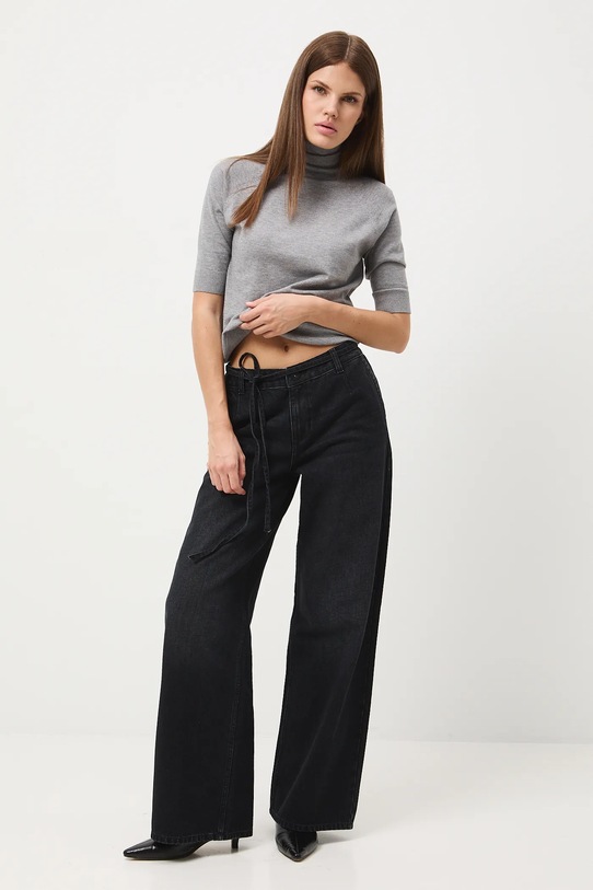 Medicine jeansy bawełniane RW25-SJD605 czarny RW25