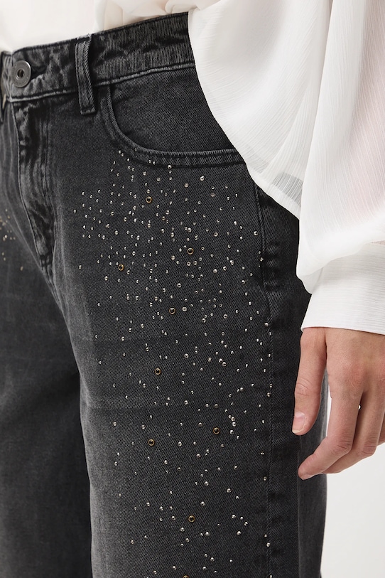 Medicine jeansi negru RW25-SJD701