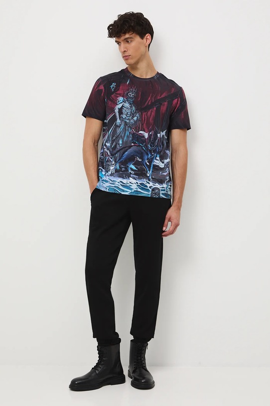 Jeansy męskie jogger gładkie RW25-SJM031 czarny RW25