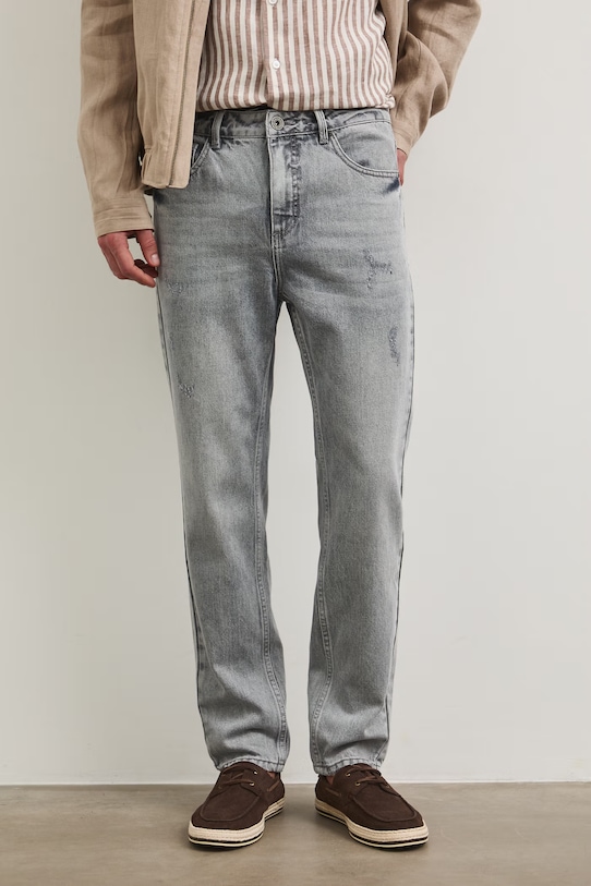 Одежда Хлопковые джинсы Medicine RW25.SJM202 серый