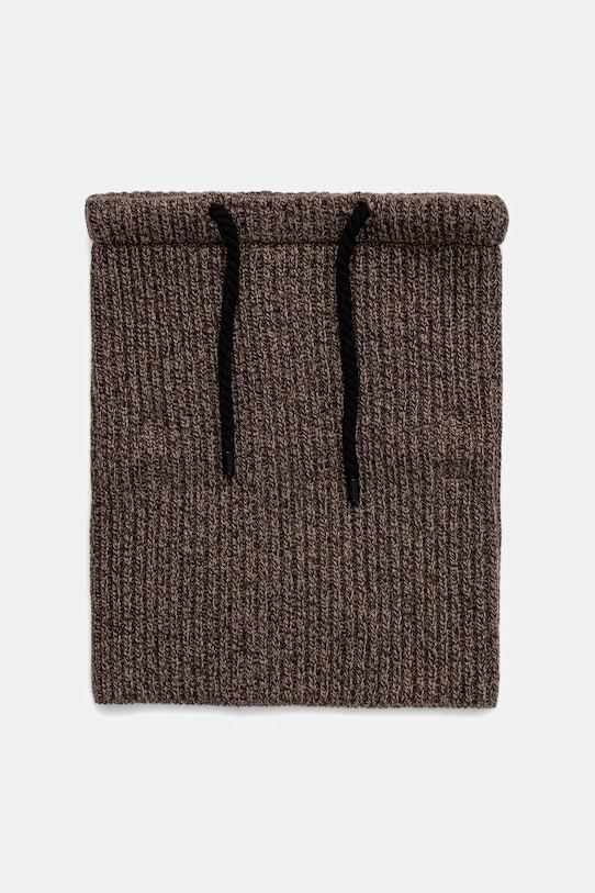 Komin męski z domieszką wełny RW25-SOM700 brązowy RW25